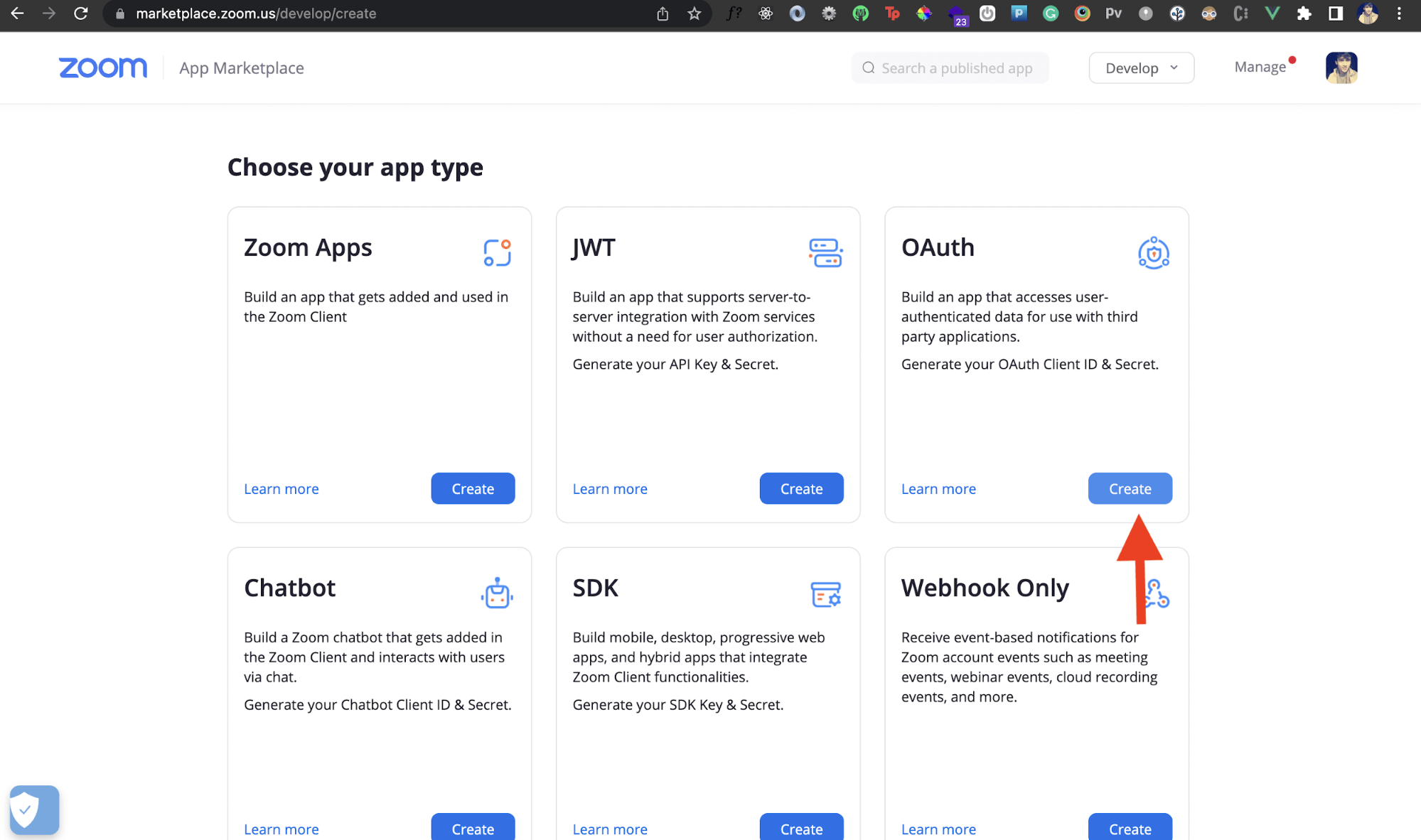 zoom oauth zoom oauth with-shadow