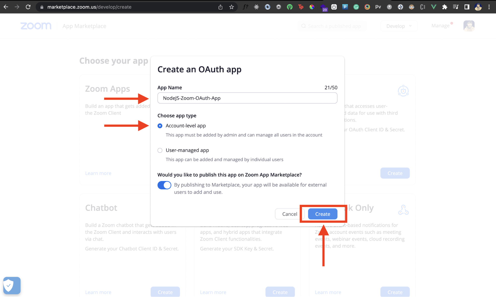 zoom oauth zoom oauth with-shadow