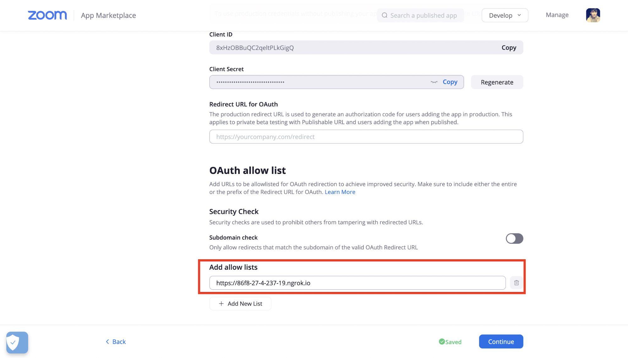 zoom oauth zoom oauth with-shadow